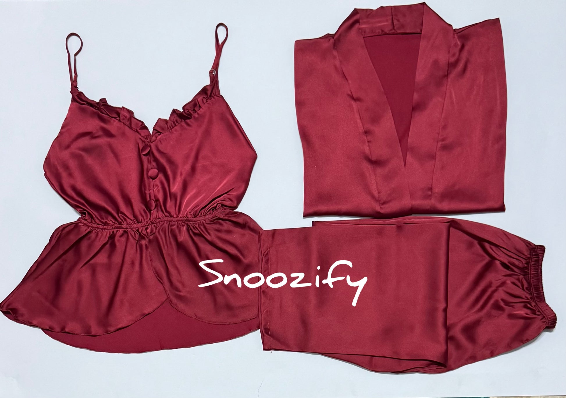 3pcs red rose - Snoozify