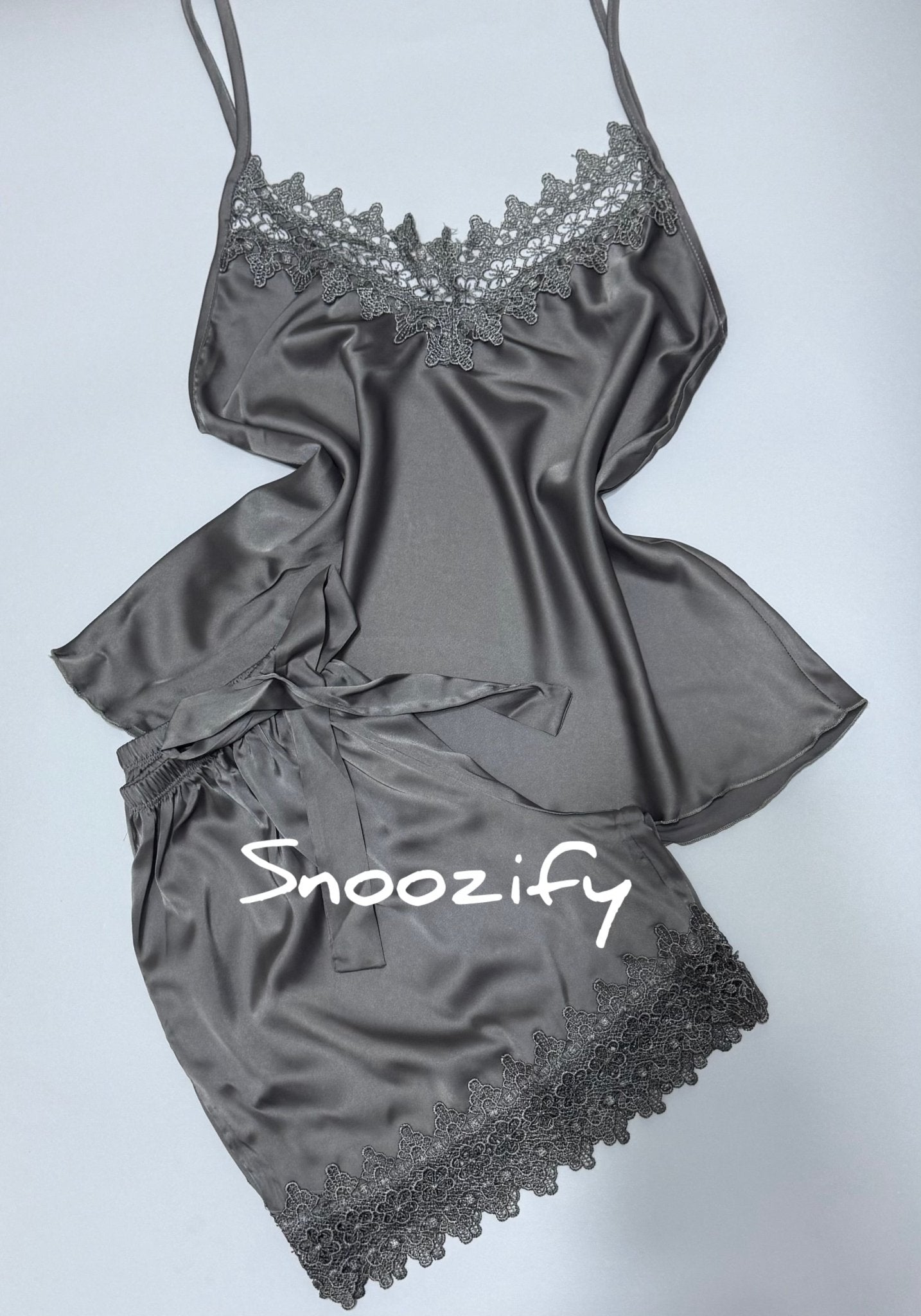Charcoal Lace - Snoozify