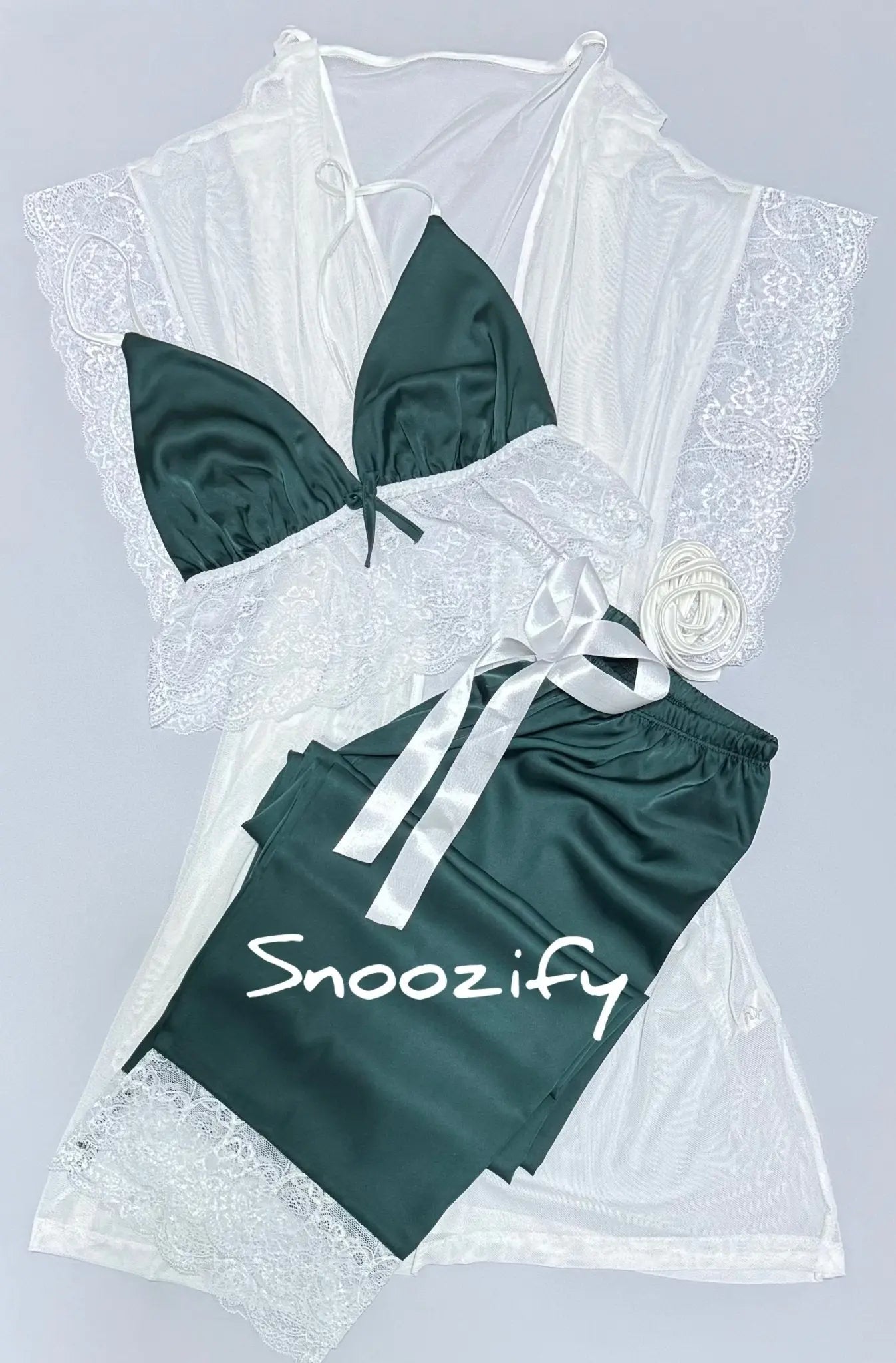Emerald Elegance 3قطع - Snoozify