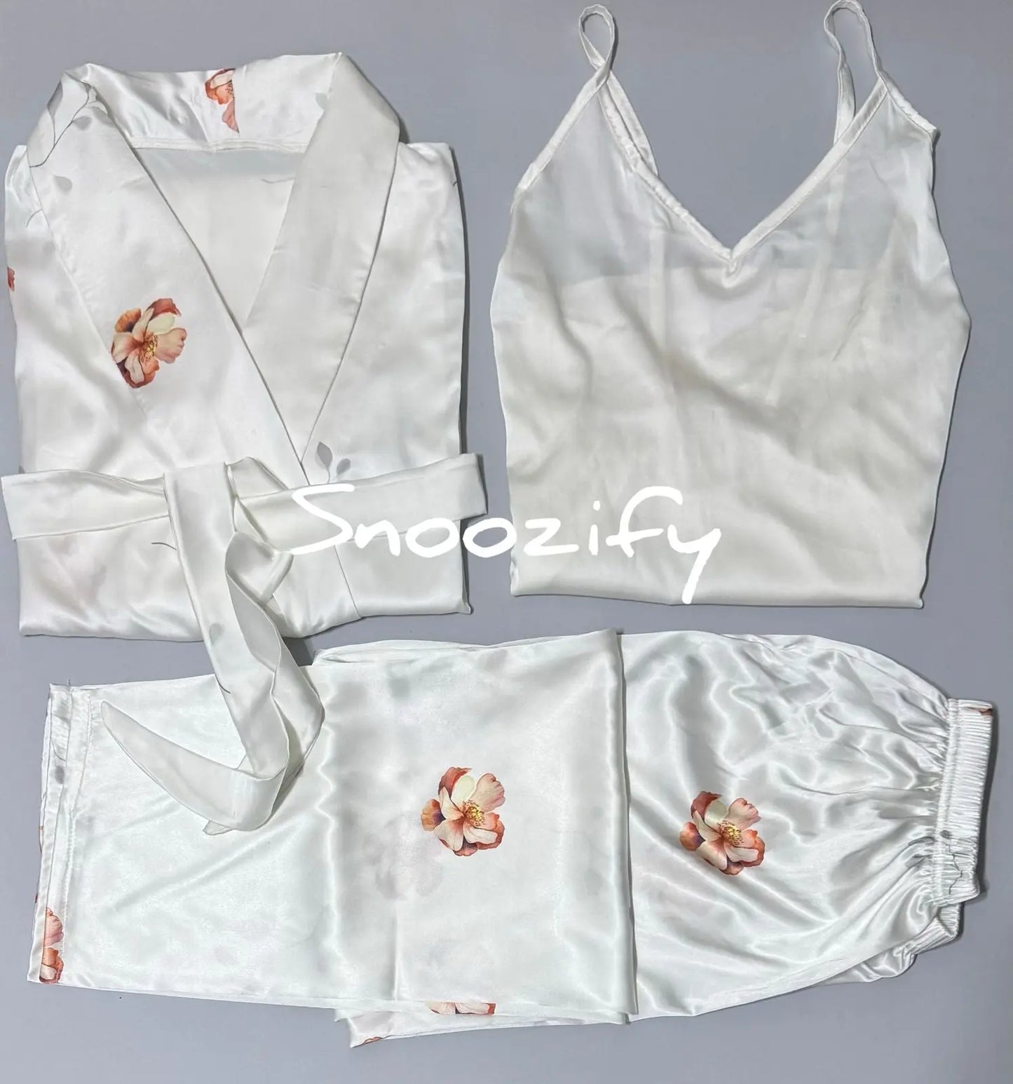 whiteRose 3pcs - Snoozify