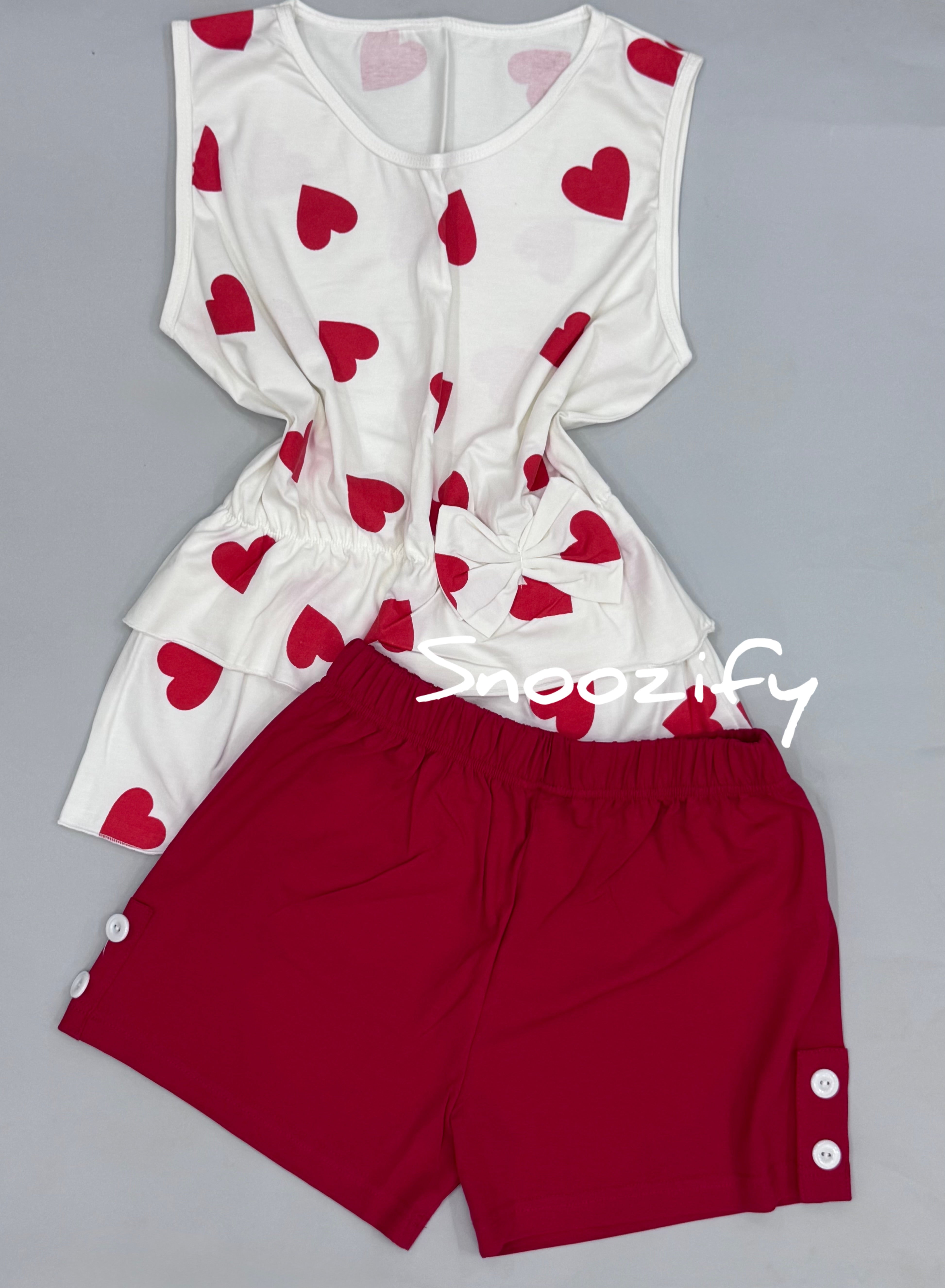 Red hearts