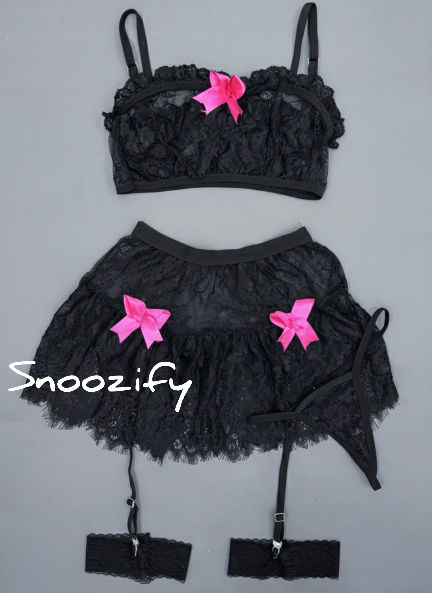Black & pink - Snoozify