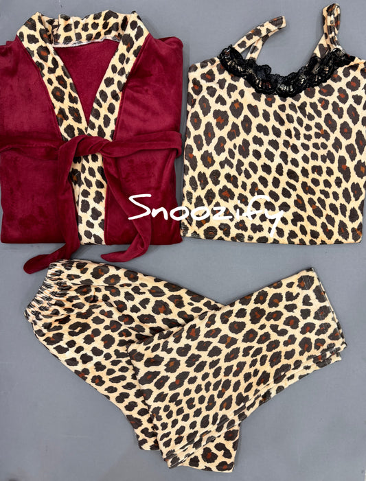 Tiger & Dark red - Snoozify