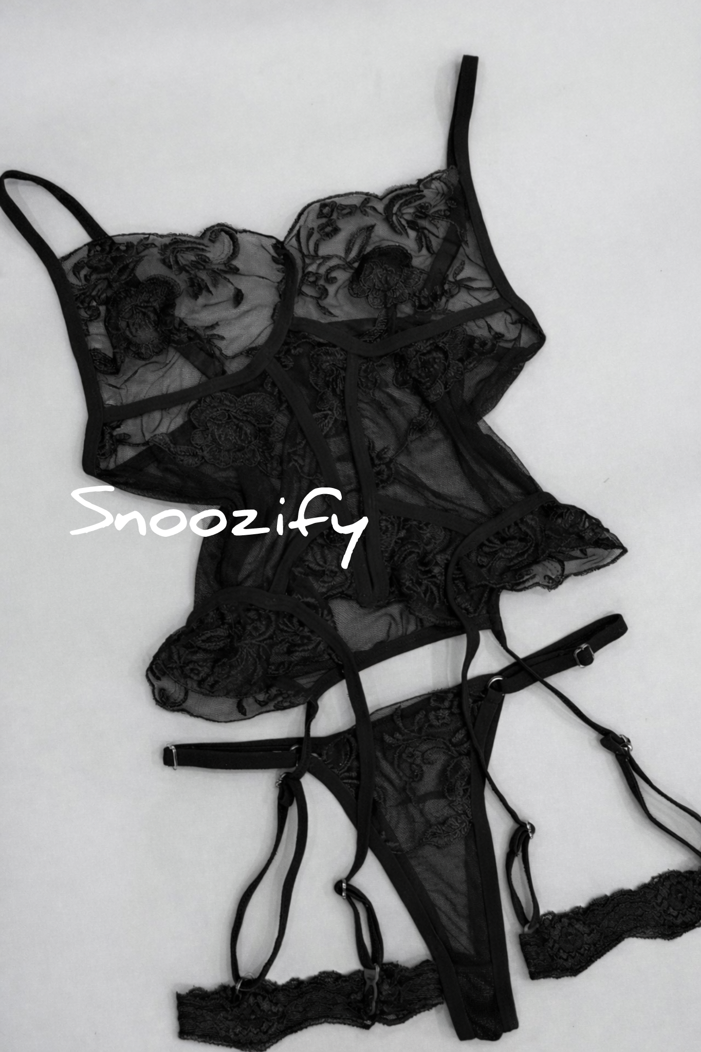 Black flowers - Snoozify