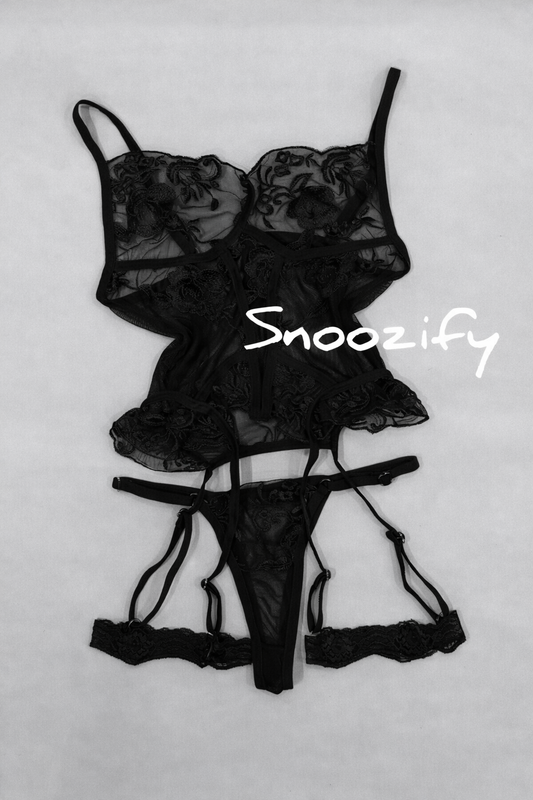 Black flowers - Snoozify
