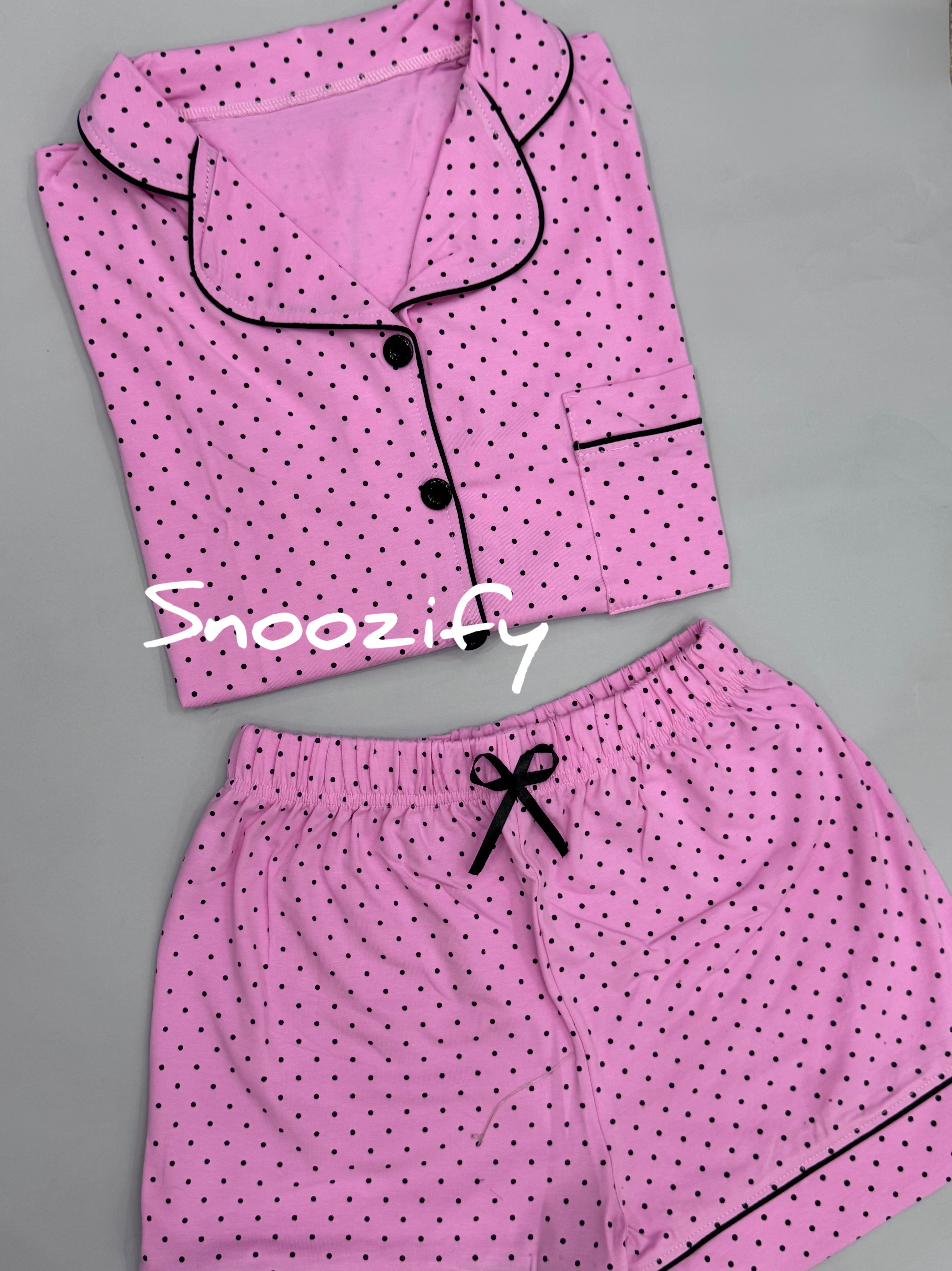 Pink & black