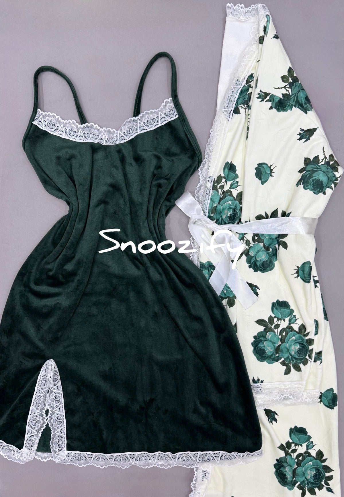 Green flowers - Snoozify