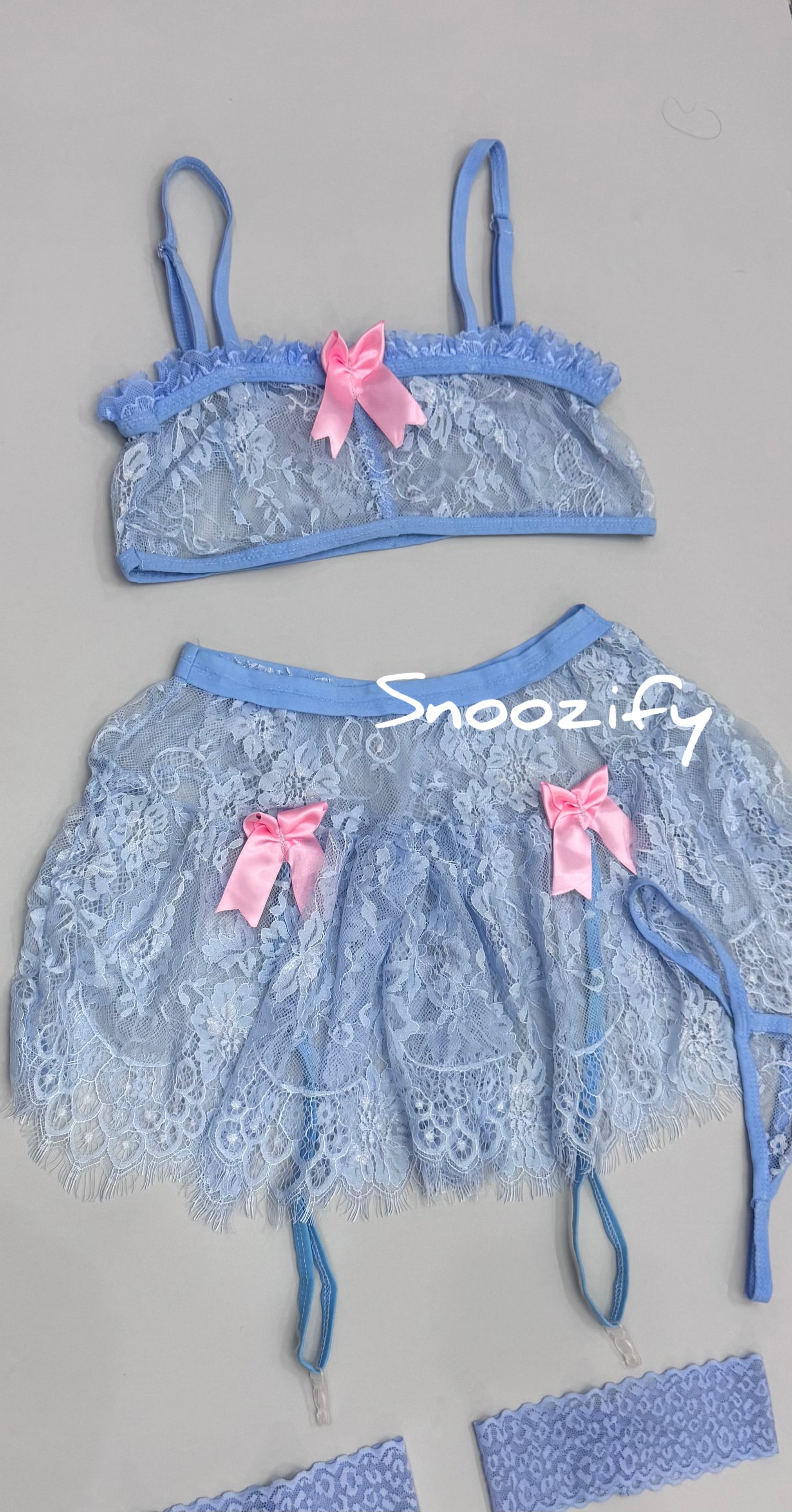Baby blue & pink - Snoozify