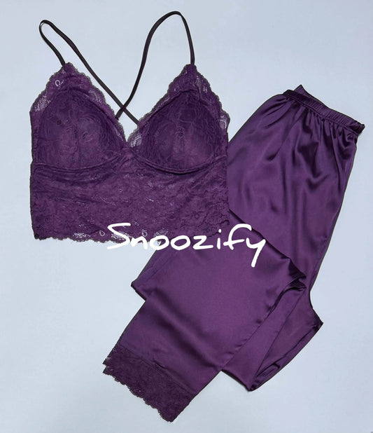 Royal Plum Set قطعتين
