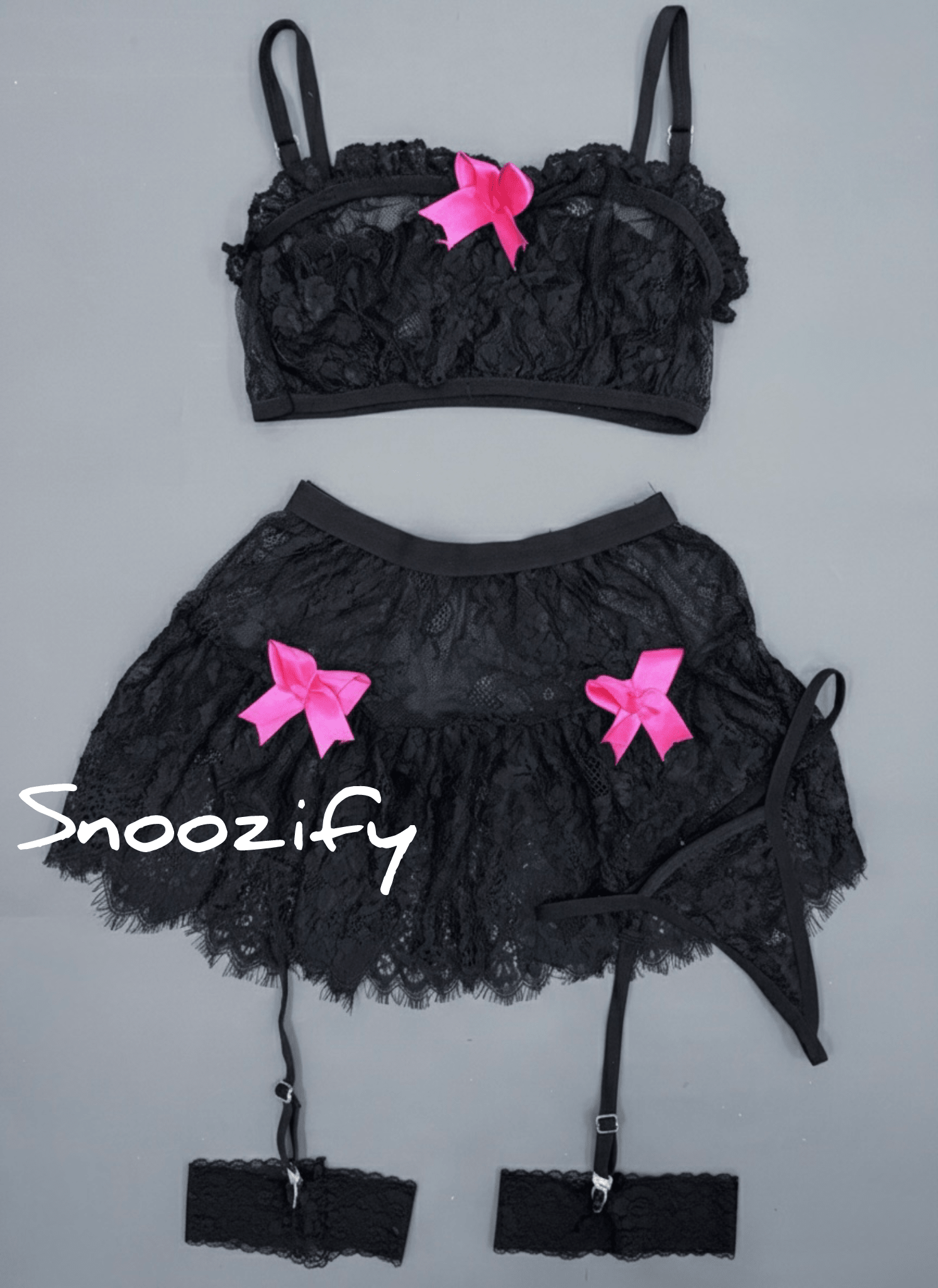 Black & pink - Snoozify