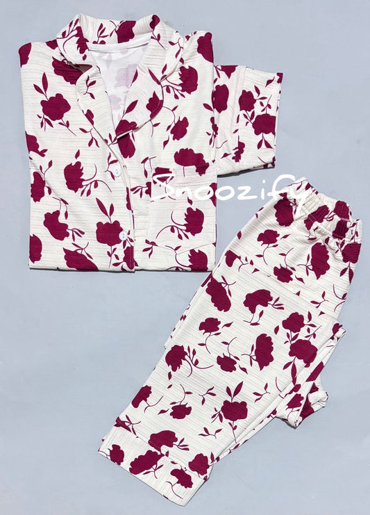 Burgundy Bloom - Snoozify
