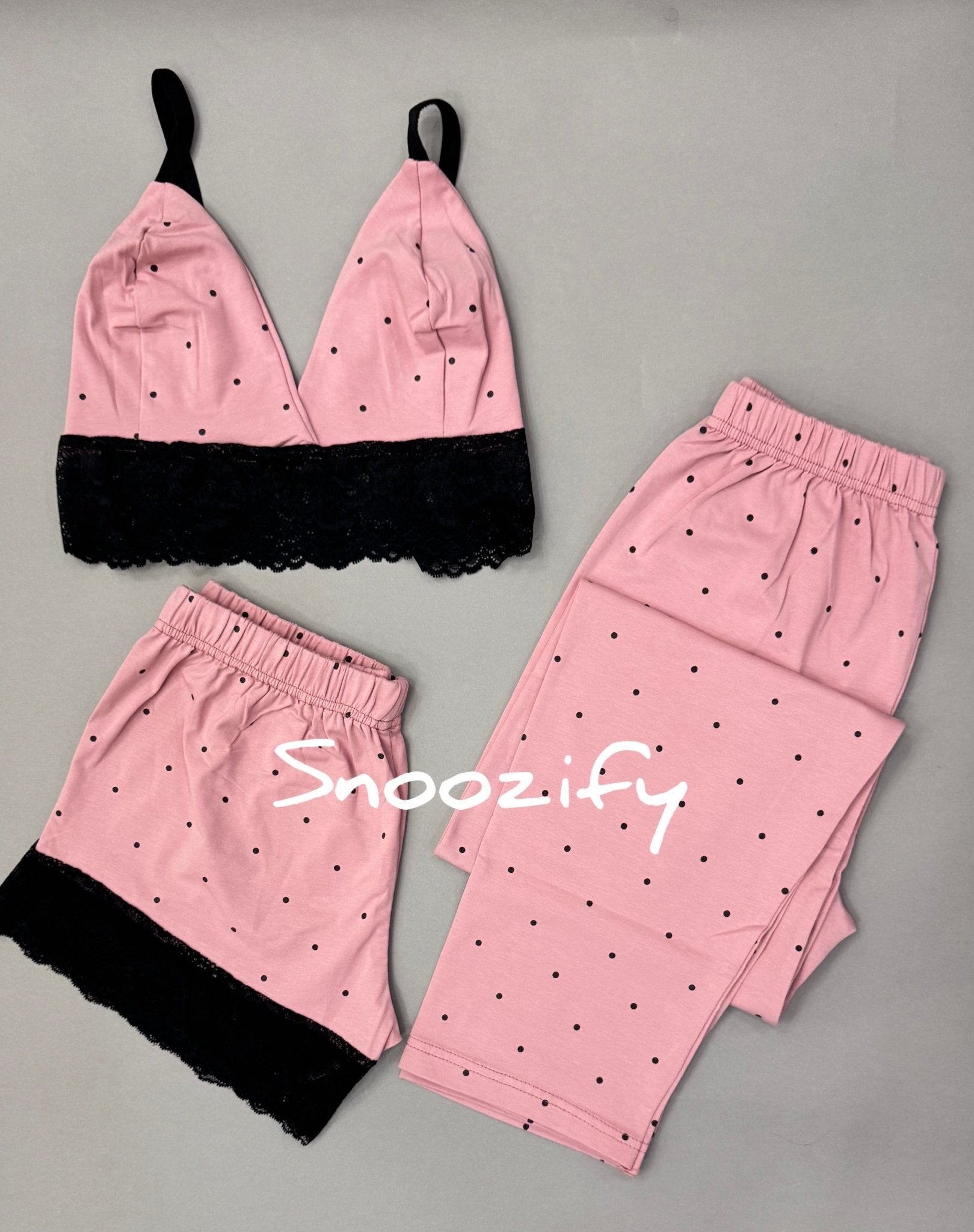 Dot Black 5 piece - Snoozify