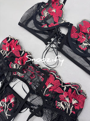 Red Flowers - Snoozify