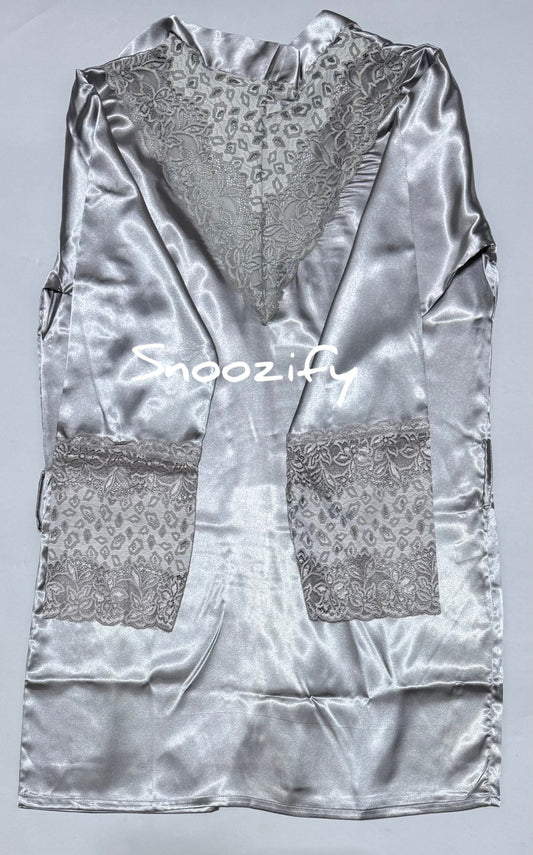 Silver Satin - Snoozify