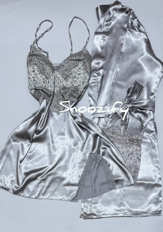 Silver Satin - Snoozify